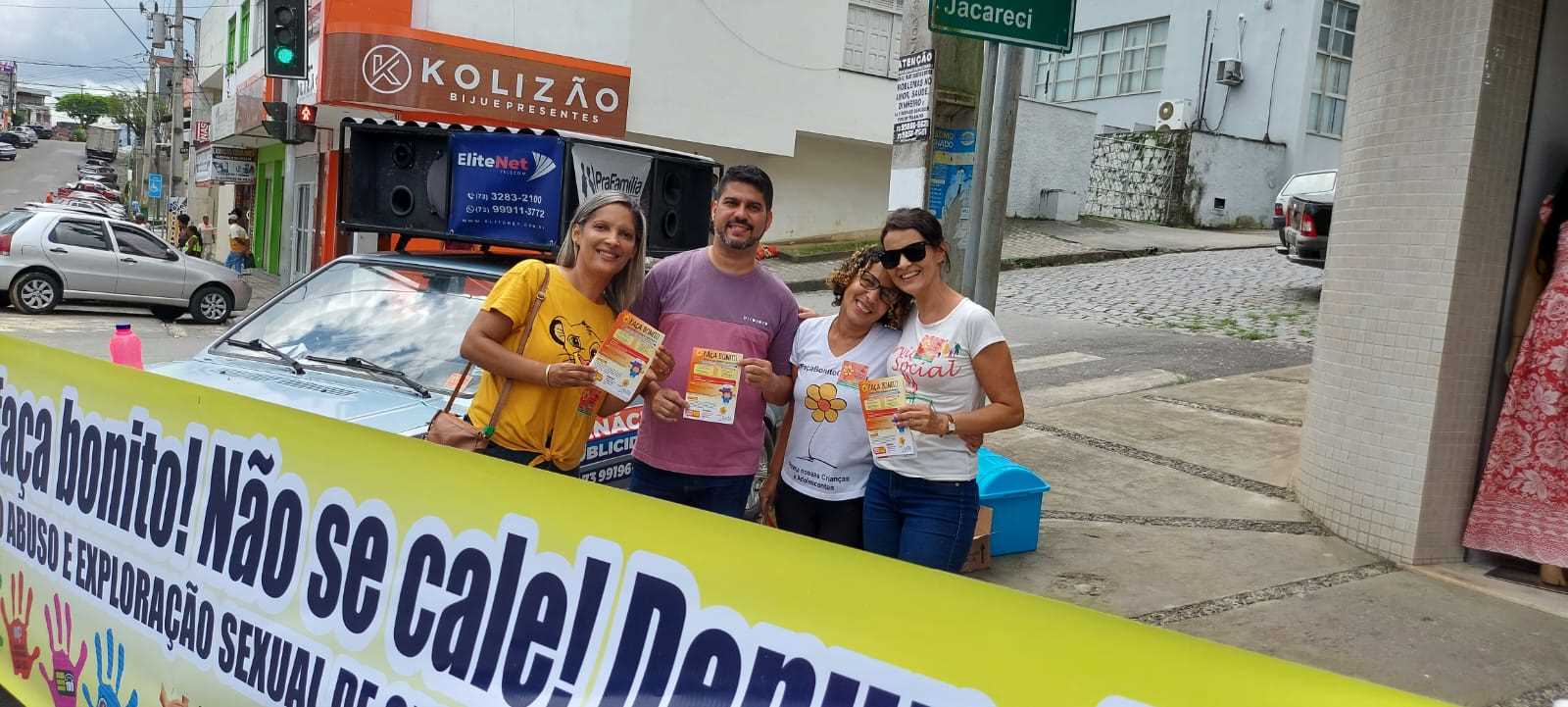 Camacã: Prefeitura realiza Pit Stop pela Campanha de combate ao abuso e exploração sexual de crianças e adolescentes 

